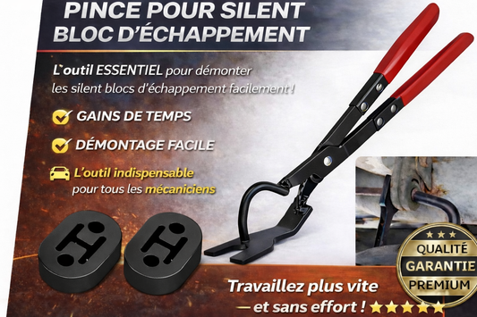 Pince pour silent bloc d'échappement